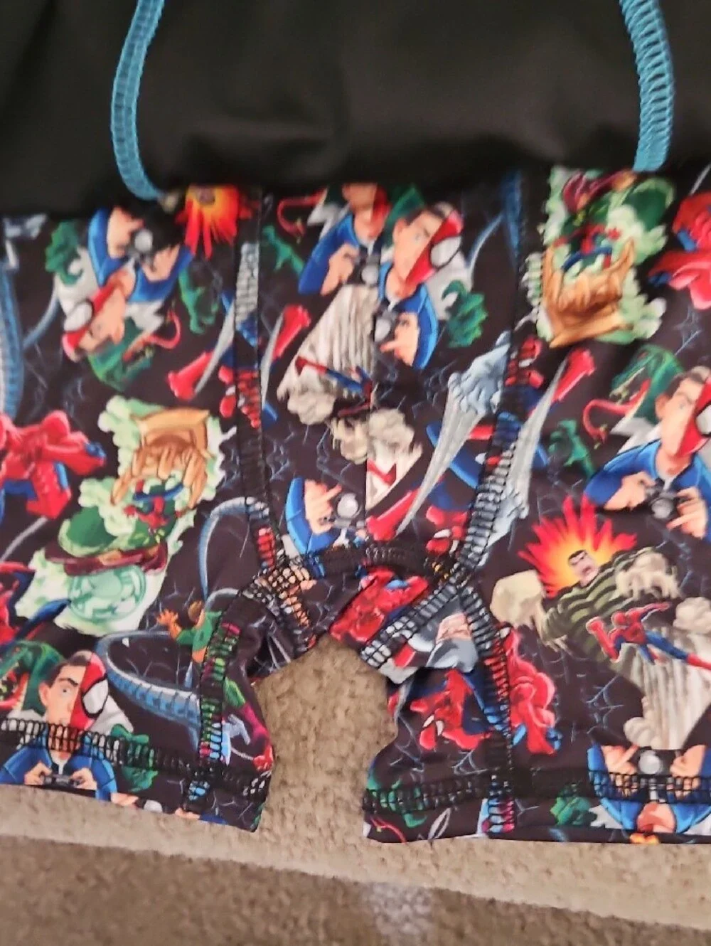 Spiderman Pack Of 4 Boys Boxer Briefs Sz M 6